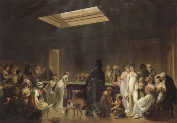 Louis-Leopold Boilly A Game of Billiards